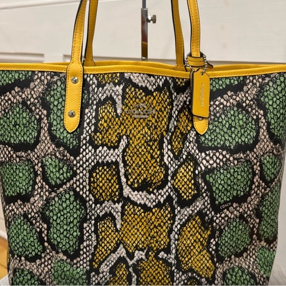 Coach City Tote rare • multicolor • reversible - Picture 6 of 16